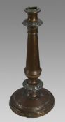 Antique Georgian Copper Candlestick