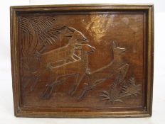 Carved Wooden Tray