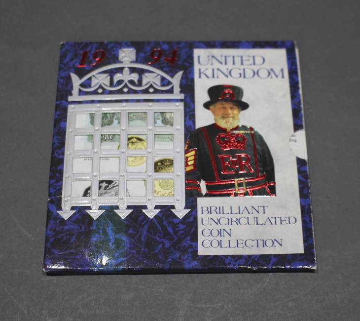 1994 Brilliant Uncirculated Coin Collection