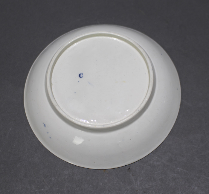 18th Century Caughley Porcelain Cup & Saucer c.1785 - Image 7 of 11