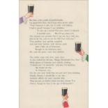 1935 Guinness "Legends & Verses" Double Sided Lithographed Colour Illustration Page No-2