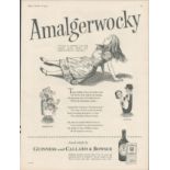 1957 Guinness Advertisement Print Amalgerwocky-G.E. 2944.E