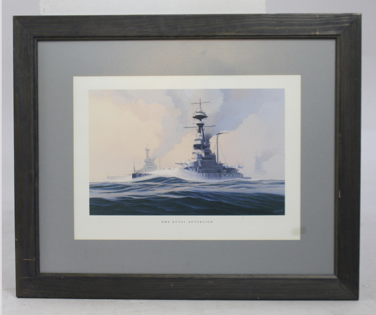 HMS Royal Sovereign Print - Image 5 of 8