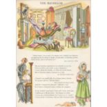 1956 Guinness "Mrs Beeton" Double-Sided Lithographed Colour Illustration Page No-6