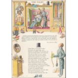 1956 Guinness "Mrs Beeton" Double-Sided Lithographed Colour Illustration Page No-4