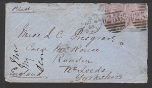 G.B. - Ship Letters - Devonport 1868