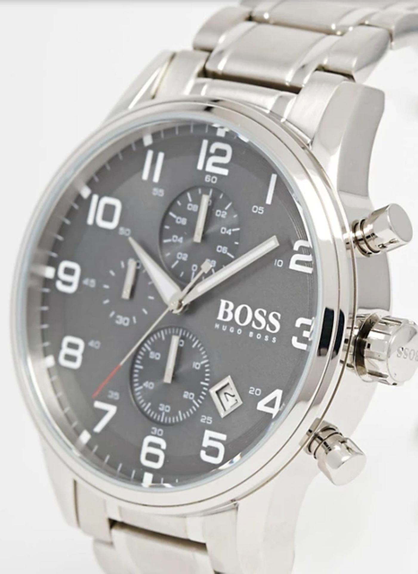 Hugo Boss Men's Black Aeroliner Multi-Functional Chronograph Watch 1513181æ Hugo Boss Men's - Image 3 of 5