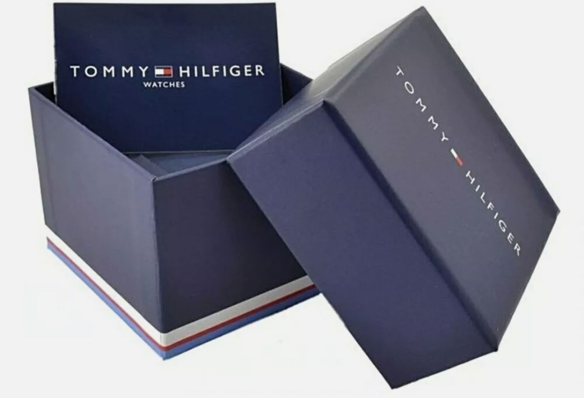 Men's Tommy Hilfiger Multi-Function Leather Strap Watch 1791117æ Men's Tommy Hilfiger Watch - Image 5 of 5
