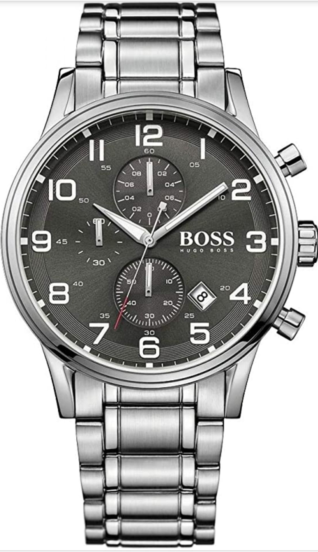 Hugo Boss Men's Black Aeroliner Multi-Functional Chronograph Watch 1513181æ Hugo Boss Men's