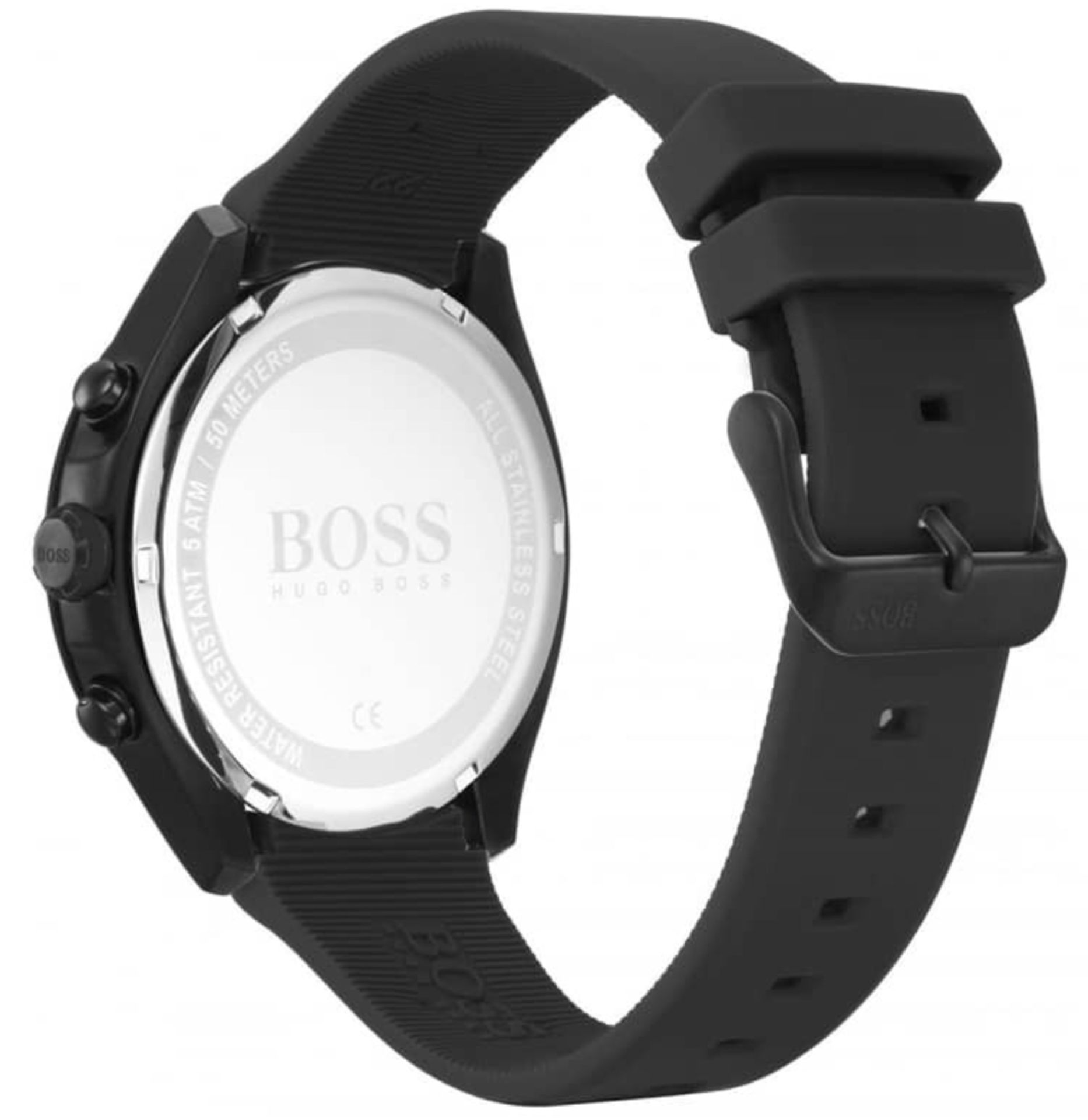 Hugo Boss 1513720 Men's Velocity Black Dial Quartz Chronograph Watch - Image 6 of 6