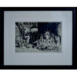 WILLIAM STRANG RA RP RE (SCOTTISH 1859-1921), Untitled, signed Etching