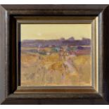 GEORGE DEVLIN RSW RGI FRSA (SCOTTISH 1937 - 2014), Evening, Signed Oil Painting