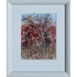 COPSE, Mixed Media, Framed, Indistinctly signed