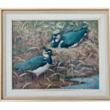 RALSTON GUDGEON RSW (SCOTTISH 1910-1984), Lapwings, signed Oil Painting