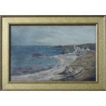 JOHN SMART RSA (SCOTTISH 1838-1899), Along the Coast, Signed Oil Painting