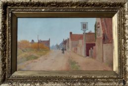 J TURNER (British) Fife Street Scene, signed Watercolour