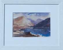 W NORMAN GAUNT, Highland Landscape, signed Watercolour, and Two Others (3)