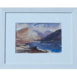 W NORMAN GAUNT, Highland Landscape, signed Watercolour, and Two Others (3)