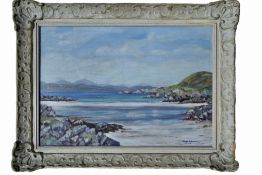 HENRY STEWART (Scottish), The Paps of Jura, Signed Oil Painting