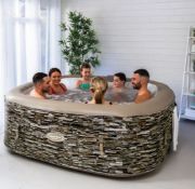 (R3B) 1x CleverSpa Sorrento 6 Person Hot Tub RRP £600.