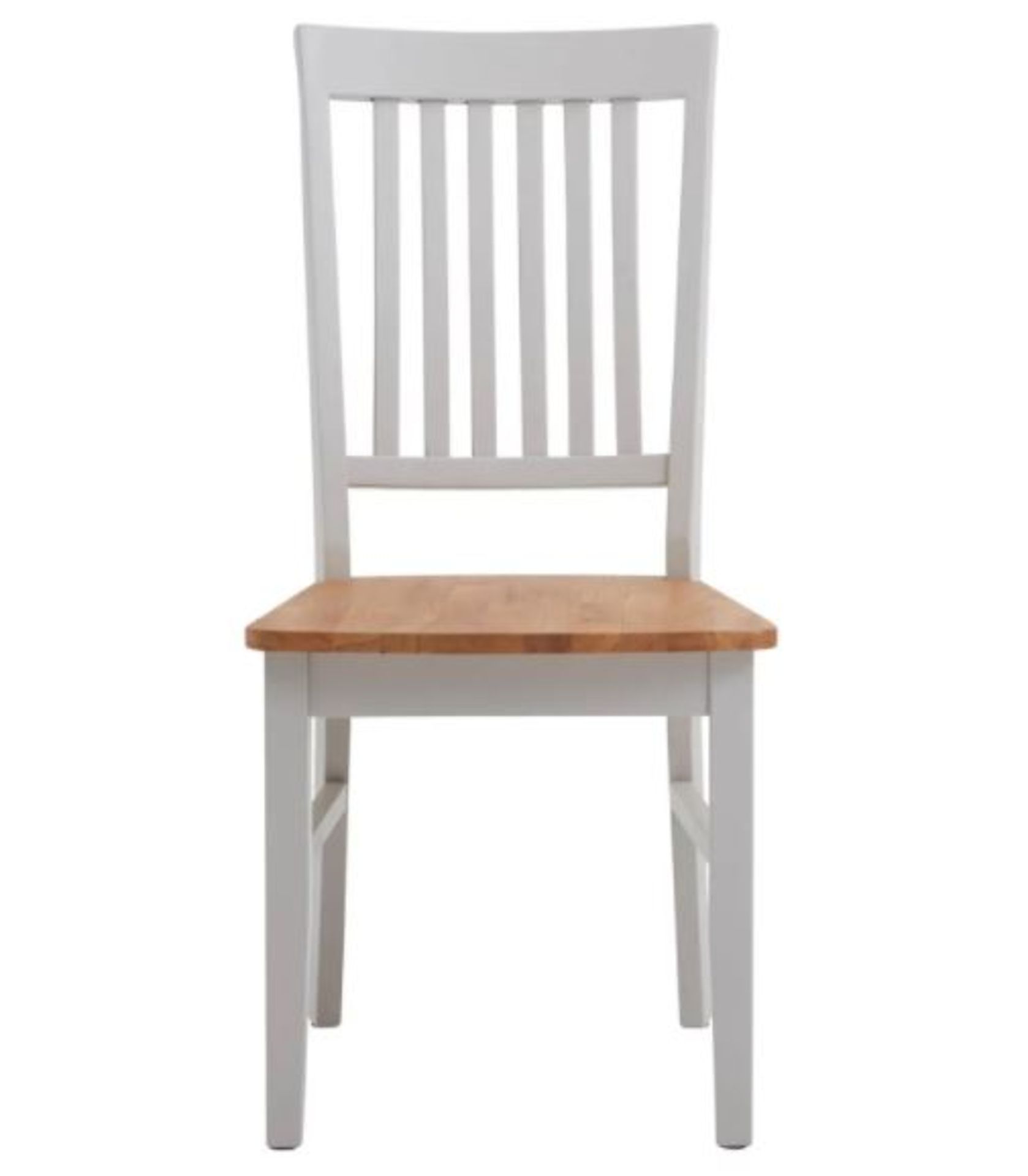 (R7M) 3x Henlow Dining Chairs RRP £150. Solid Oak Topped Chairs. (H95x W43.5x D59cm) - Image 2 of 3