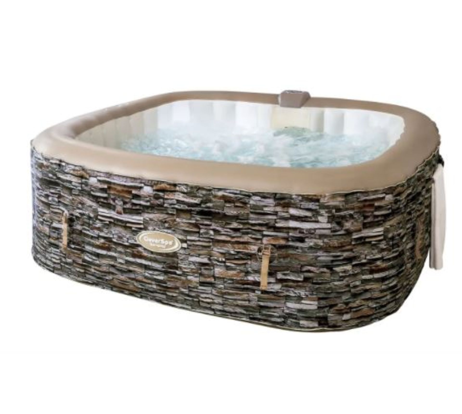 (R7I) 1x CleverSpa Sorrento 6 Person Hot Tub RRP £600. - Image 3 of 7