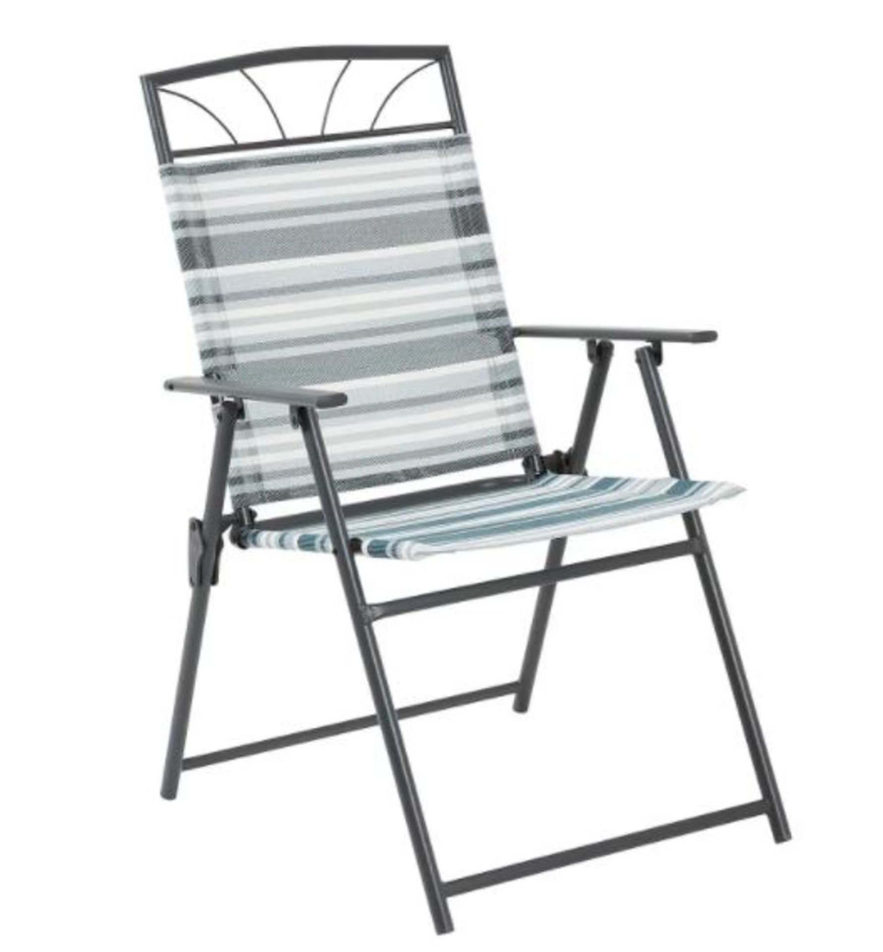 (R16) 1x Wexfordly 6 Seater Folding Dining Set RRP £200. Foldable Chairs For Easy Storage. Tempere - Image 3 of 7