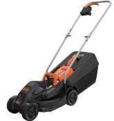 (R4A) 1x Black And Decker 32cm 1000W Lawn Mower (Mower Only, No Strimmer)