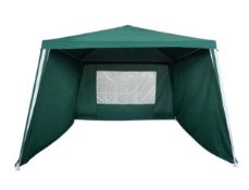 (R16) 2x Gazebo With Side Panels RRP £70 Each. (H250x W270x D270cm)