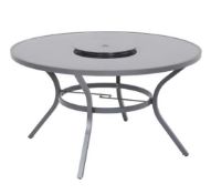 (R6I) 1x Misali Table With Lazy Susan. (H74 x Dia.135cm)