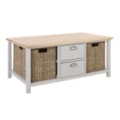 (R9L) 1x Atterley Coffee Table RRP £150. (H)40 x (W)50 x (L)90cm