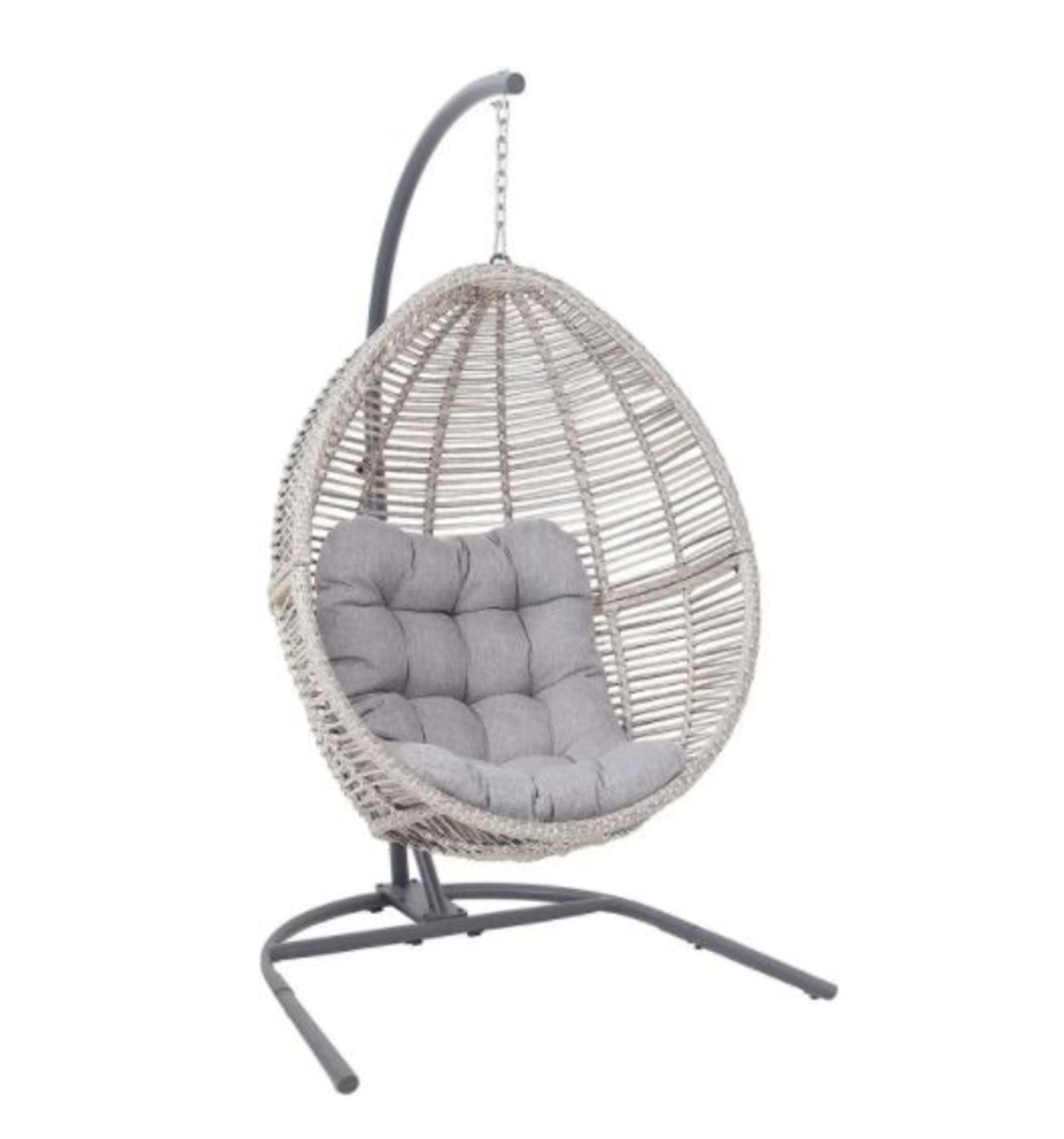 (R16) 1x Hartington Florence Collection Hanging Chair RRP £280. (H198 x W116 x D118cm) - Image 2 of 6