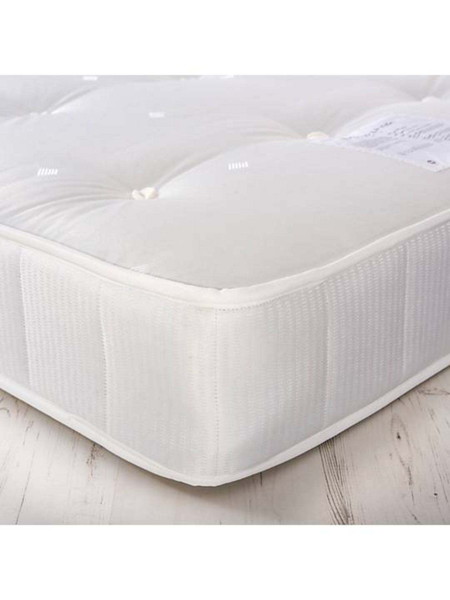 P002969231 John Lewis & Partners Added Comfort Open Spring Mattress, Medium Tension