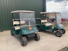 2 x Ezgo Golf Buggies