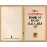 Original 45-Page 1980ês The Guinness Book of Irish Ballads –Sing With Me Now”.