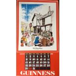 1976 Vintage Guinness Calendar Print –Pub Names” Artwork *8