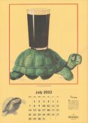 2003 Guinness Calendar Print John Gilroys Animals Characters *10