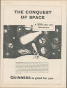 1958 Vintage Guinness Print – The Conquest of Space” G.E. 2878.H