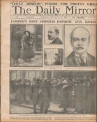 Newspaper 1920 Two Unarmed Irish Hostages Shot Dead by the Army