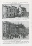 Original 1916 Page The Easter Rising The Post Office Where The Rebels Made Their HQ