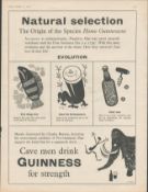 1958 Vintage Guinness Print –Natural Selection” GE 3091.D