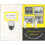 1955 Guinness Promotional Booklet Entitled. –Things People Ask About Guinness”