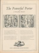 Original 1957 Guinness Print –The Powerful Porter”-GE.2452.A