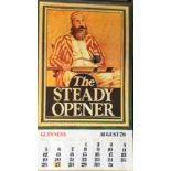 1979 Vintage Guinness Calendar Month Print – The Steady Opener –