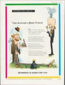 Original 1960 Guinness Print –Best Friend” G.E. 3387.A