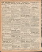 Set Of 3 1920 Complete Newspapers Each Has a News Report of The Lord Mayor of Cork