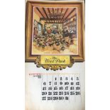 GUINNESS 1974 Calendar Prints "Pub Names" Artwork by Norman Thelwell *1