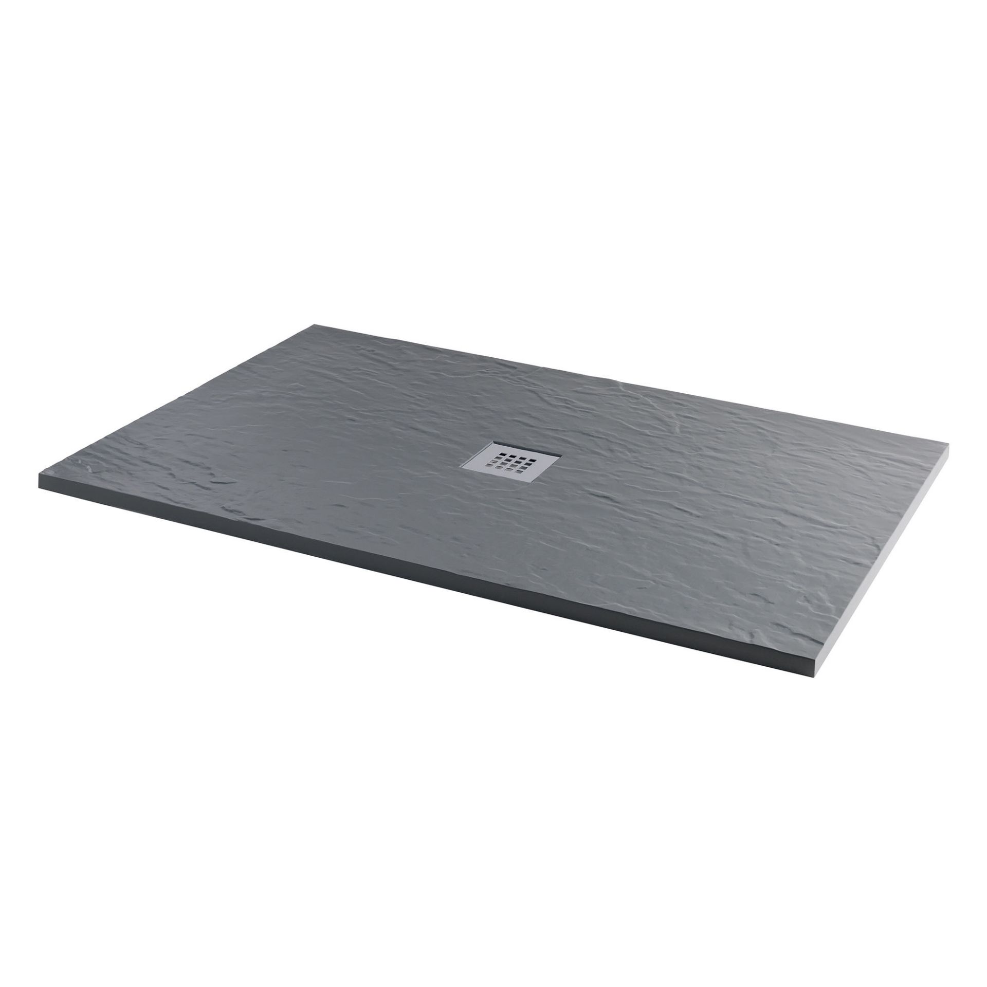New 1200x900mm Rectangular Slate Effect Shower Tray In Grey. Manufactured In The Uk From High G... - Image 2 of 3