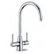 New (U25) Teka Lippe Kitchen Tap , Monobloc Chrome.