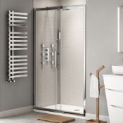 New 1100mm - 8mm - Designer Easy clean Sliding Shower Door. RRP £429.99.8mm Easy clean Glass ...